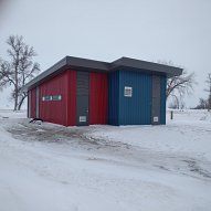 Campground Washroom Lake Winnipeg